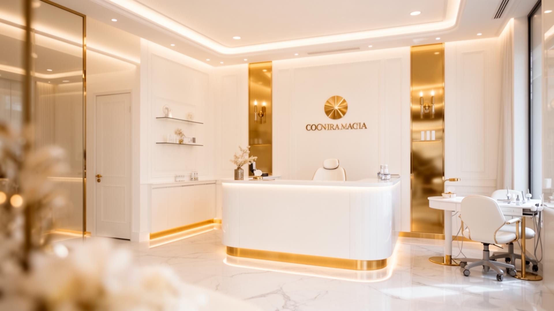Interiorul clinicii DentaViva Smile Studio din Timișoara